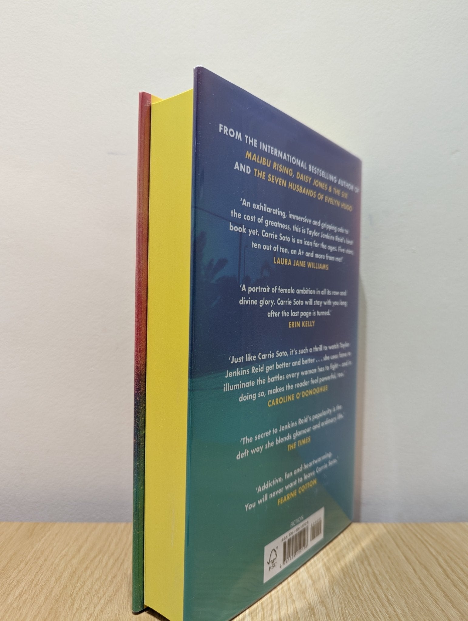 Carrie Soto Is Back by Taylor Jenkins Reid (Signed First Edition with sprayed edges) - Fialta Books