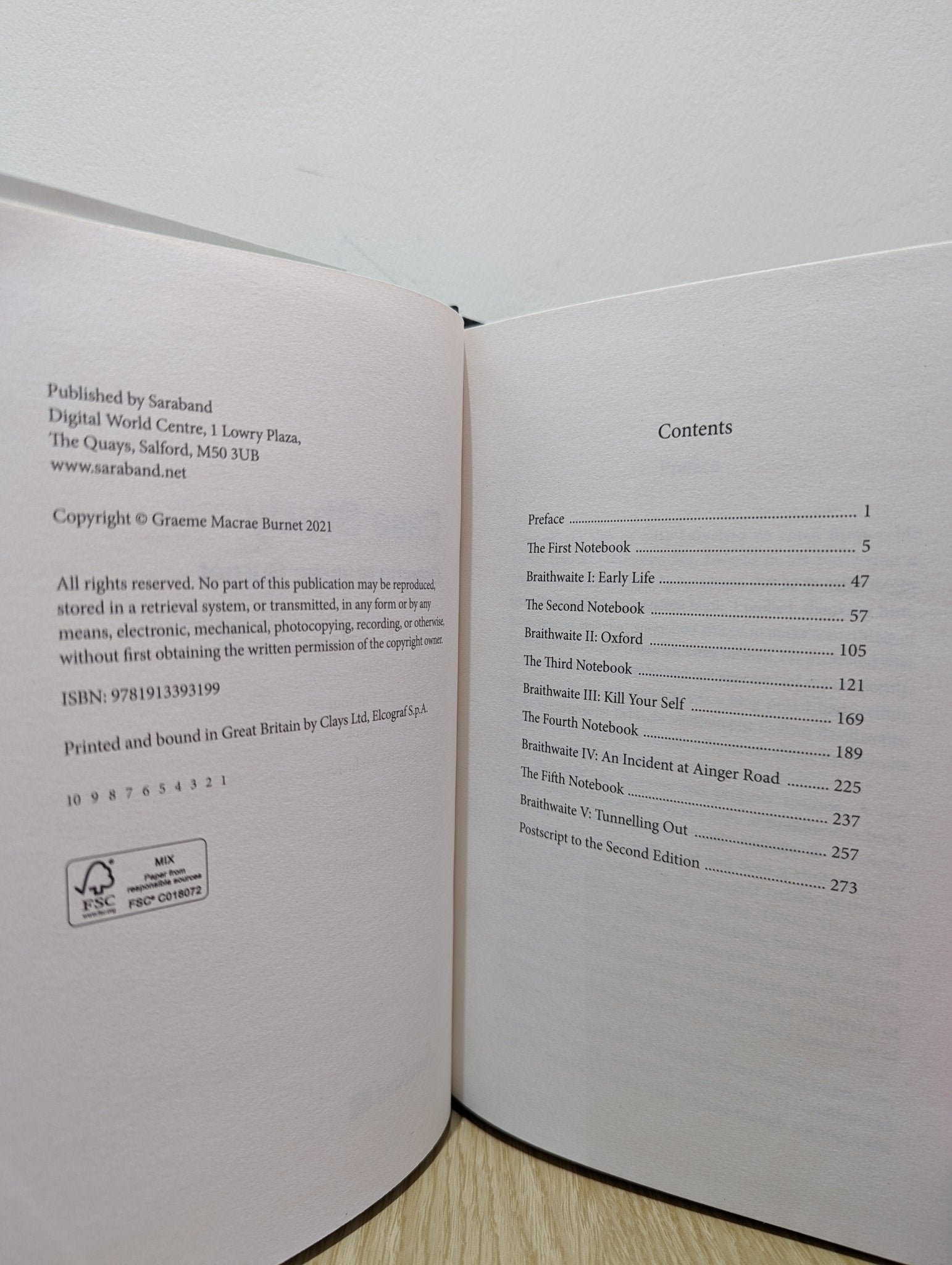 Case Study by Graeme Macrae Burnet (First Edition) - Fialta Books