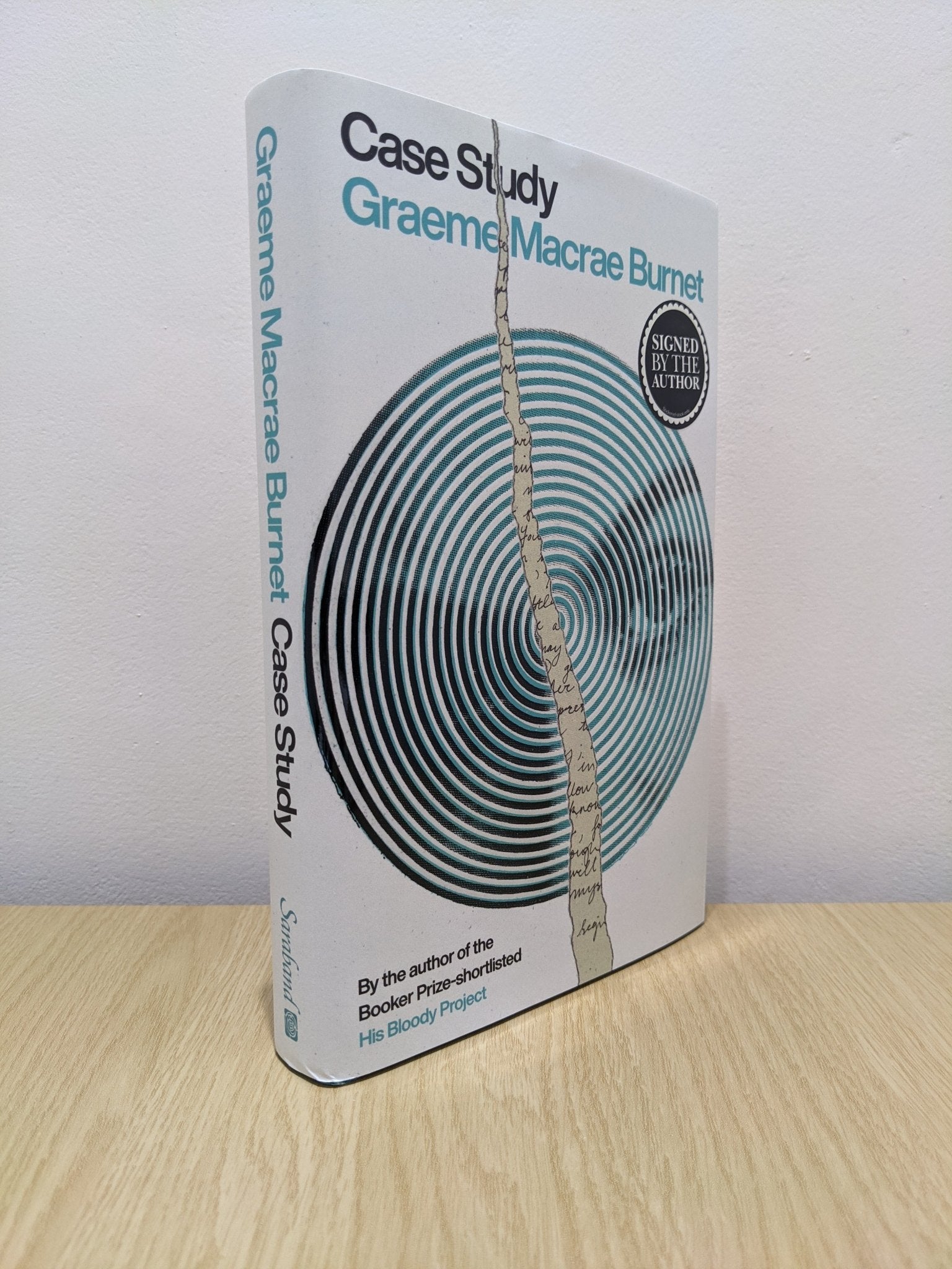 Case Study by Graeme Macrae Burnet (Signed) - Fialta Books