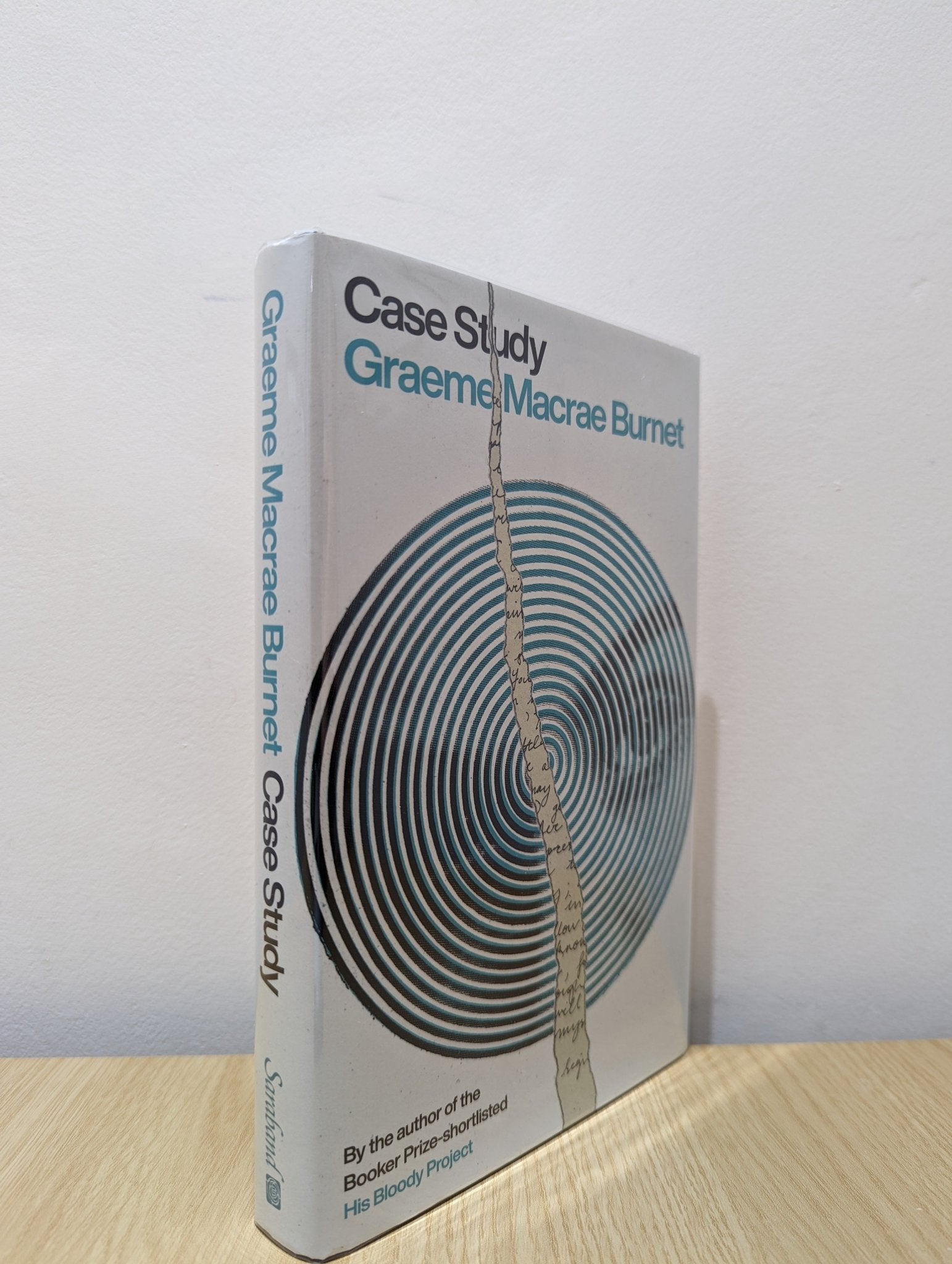 Case Study by Graeme Macrae Burnet (Signed First Edition black board) - Fialta Books