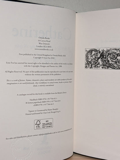 Catherine: A retelling of Wuthering Heights by Essie Fox (Signed Numbered Edition with sprayed edges) - Fialta Books