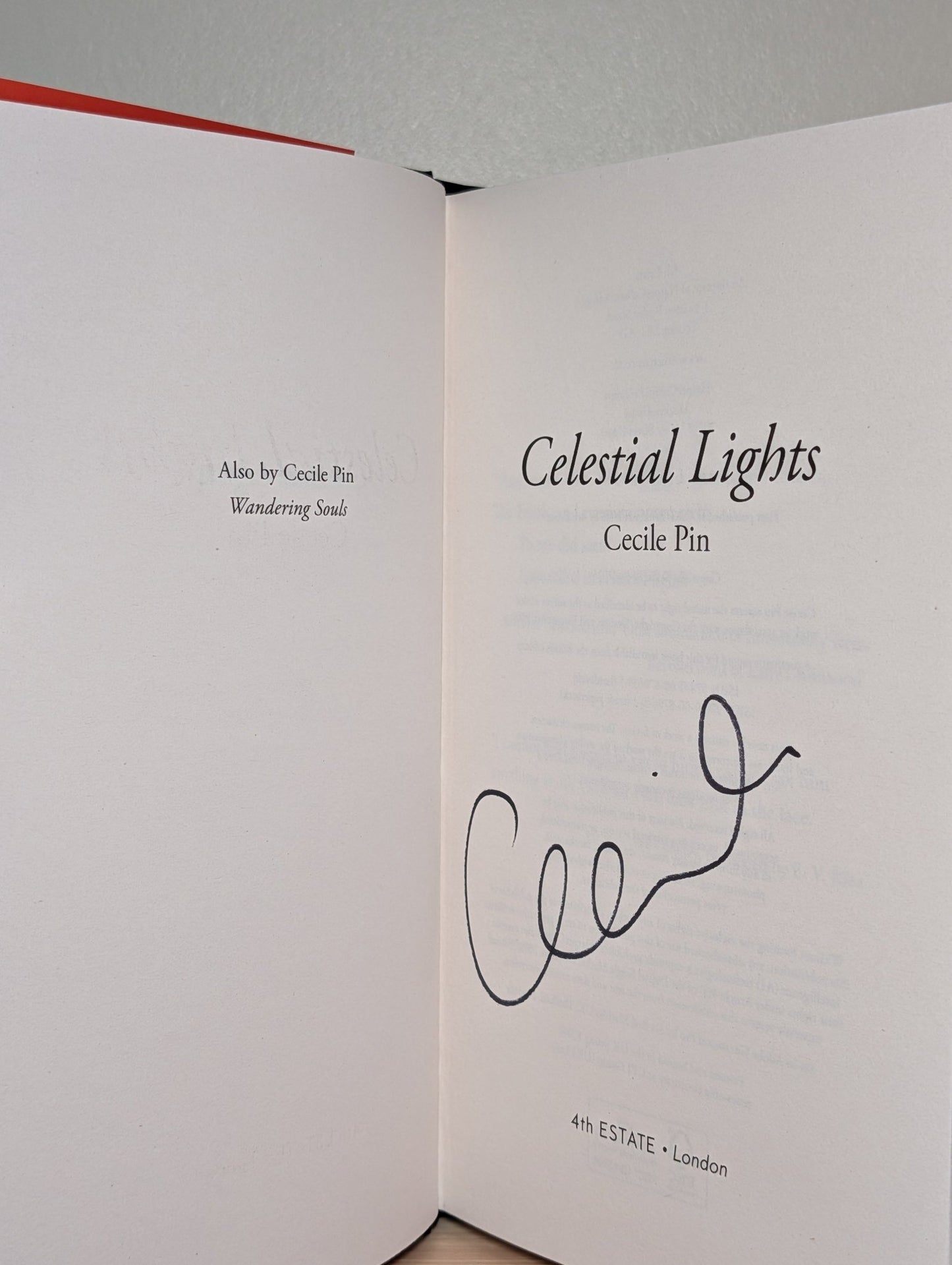 Celestial Lights by Cecile Pin (Signed First Edition) - Fialta Books