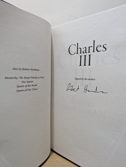 Charles III: New King. New Court. The Inside Story. by Robert Hardman (Signed First Edition) - Fialta Books