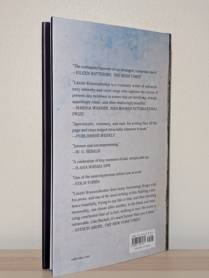 Chasing Homer by Laszlo Krasznahorkai (First Edition) - Fialta Books