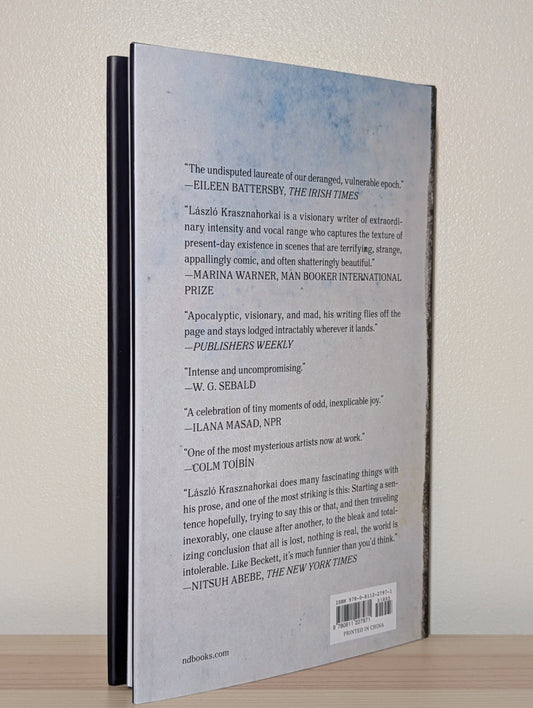 Chasing Homer by Laszlo Krasznahorkai (First Edition) - Fialta Books