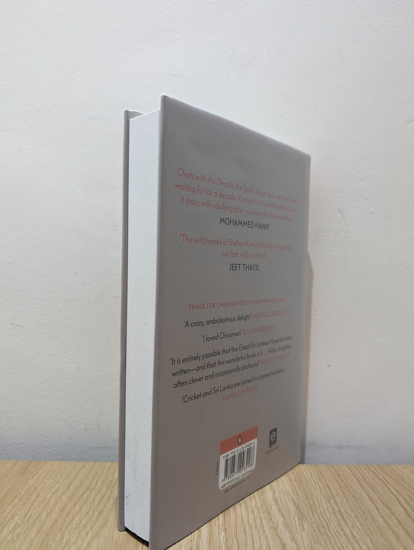 Chats With The Dead by Shehan Karunatilaka (Signed Dated First Edition) - Fialta Books