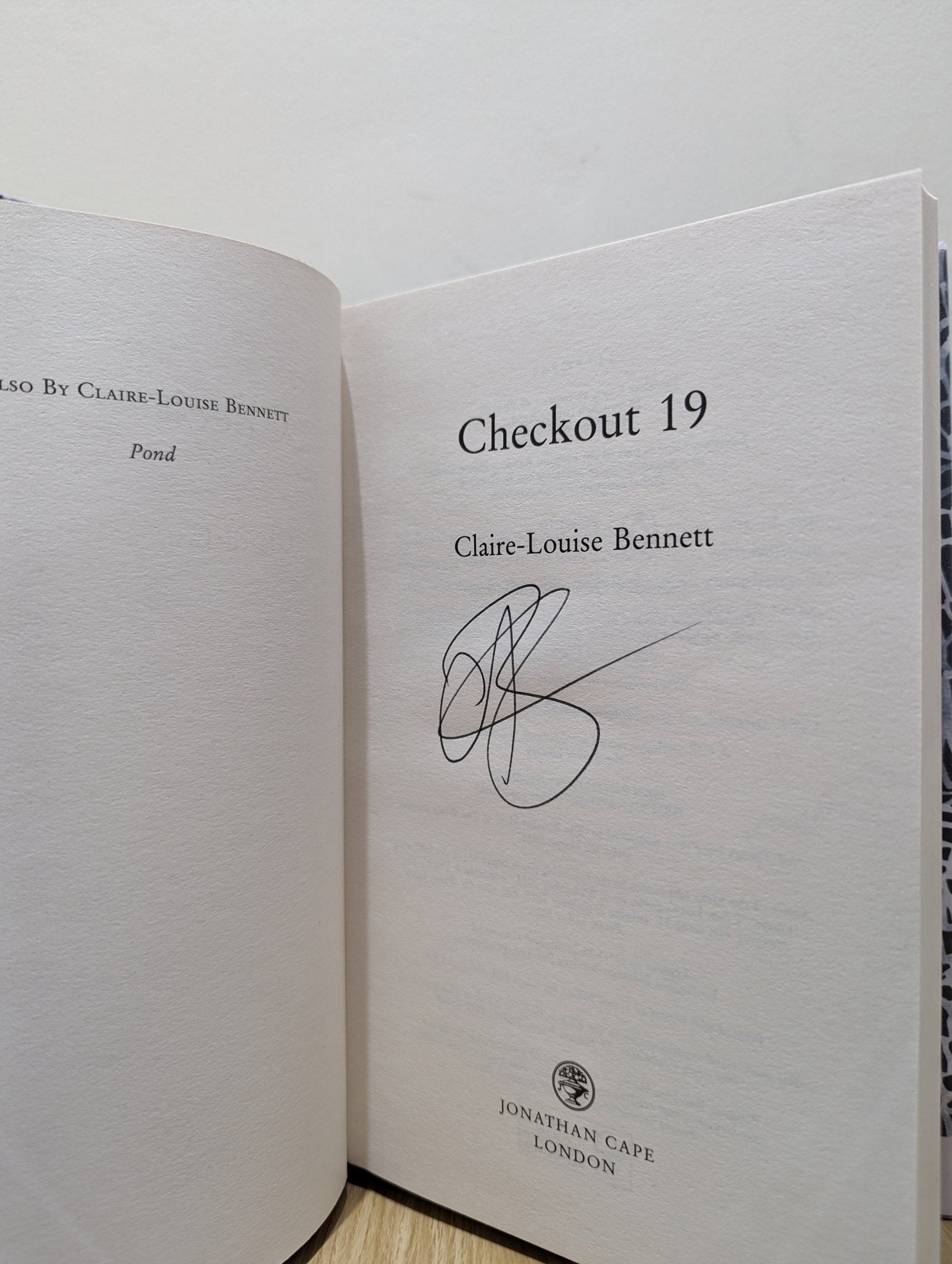 Checkout 19 by Claire - Louise Bennett (Signed) - Fialta Books