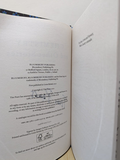 Chemistry and Other Stories by Tim Pears (Signed First Edition) - Fialta Books