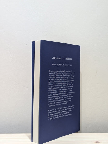 Childish Literature by Alejandro Zambra (First Edition) - Fialta Books