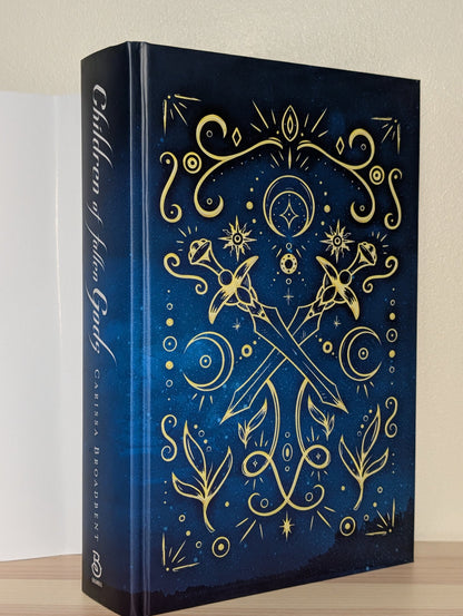 Children of Fallen Gods by Carissa Broadbent (Signed First Edition with sprayed edges) - Fialta Books