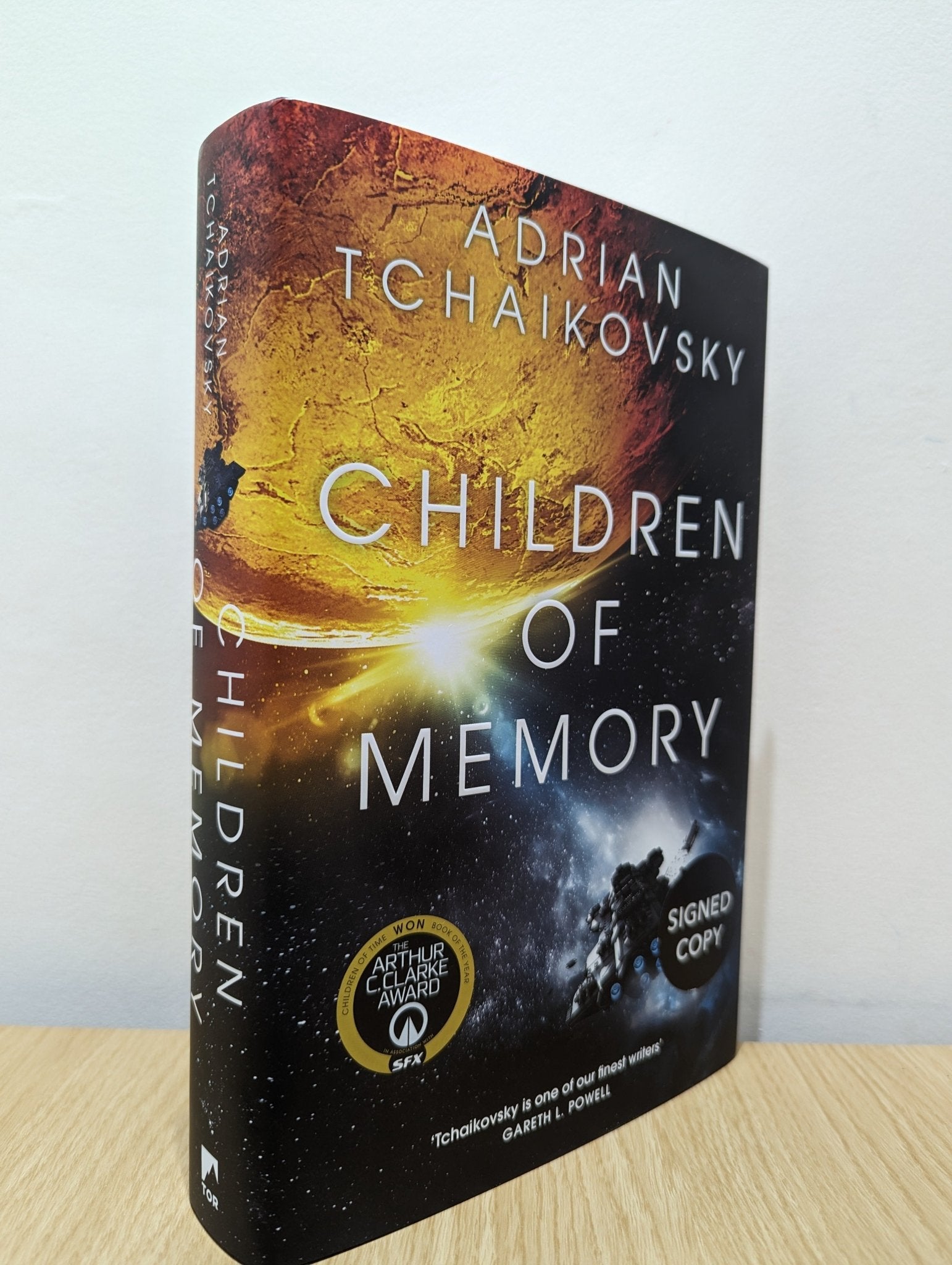 Children of Memory by Adrian Tchaikovsky (Signed First Edition) - Fialta Books
