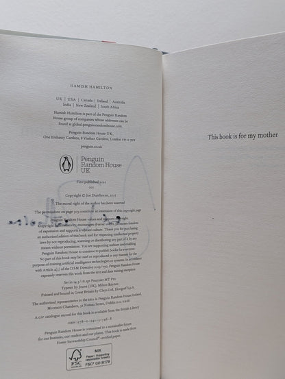 Children of Radium: A Buried Inheritance by Joe Dunthorne (Signed First Edition) - Fialta Books