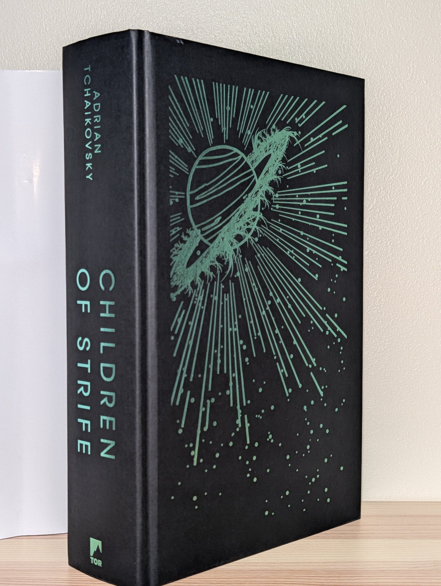 Children of Strife by Adrian Tchaikovsky (Signed First Edition with sprayed edges) - Fialta Books