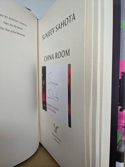 China Room by Sunjeev Sahota (Signed First Edition) - Fialta Books