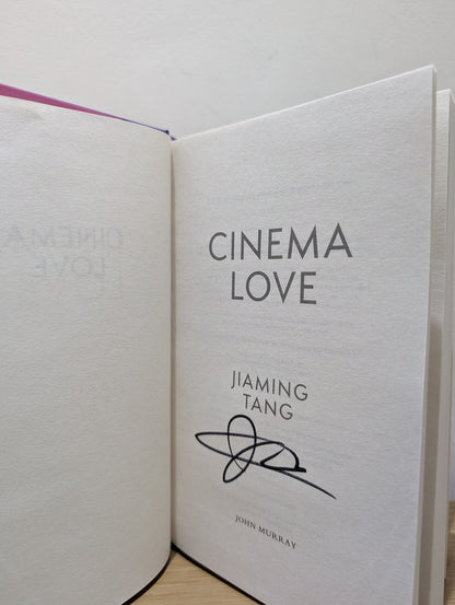 Cinema Love by Jiaming Tang (Signed First Edition) - Fialta Books