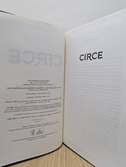 Circe by Madeline Miller (Signed) - Fialta Books