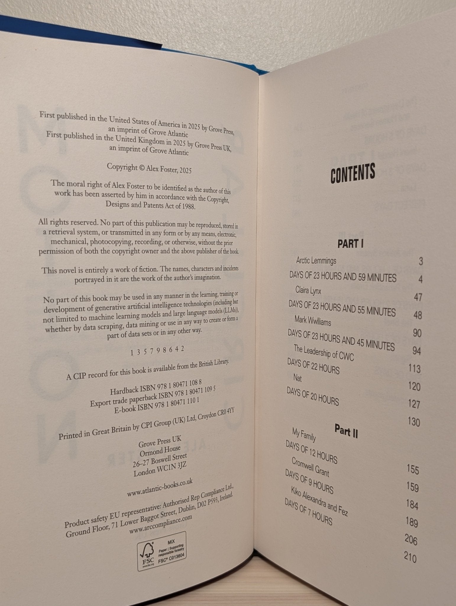 Circular Motion by Alex Foster (First Edition) - Fialta Books