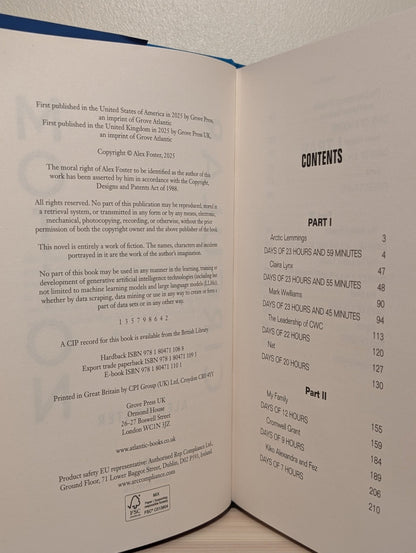 Circular Motion by Alex Foster (First Edition) - Fialta Books