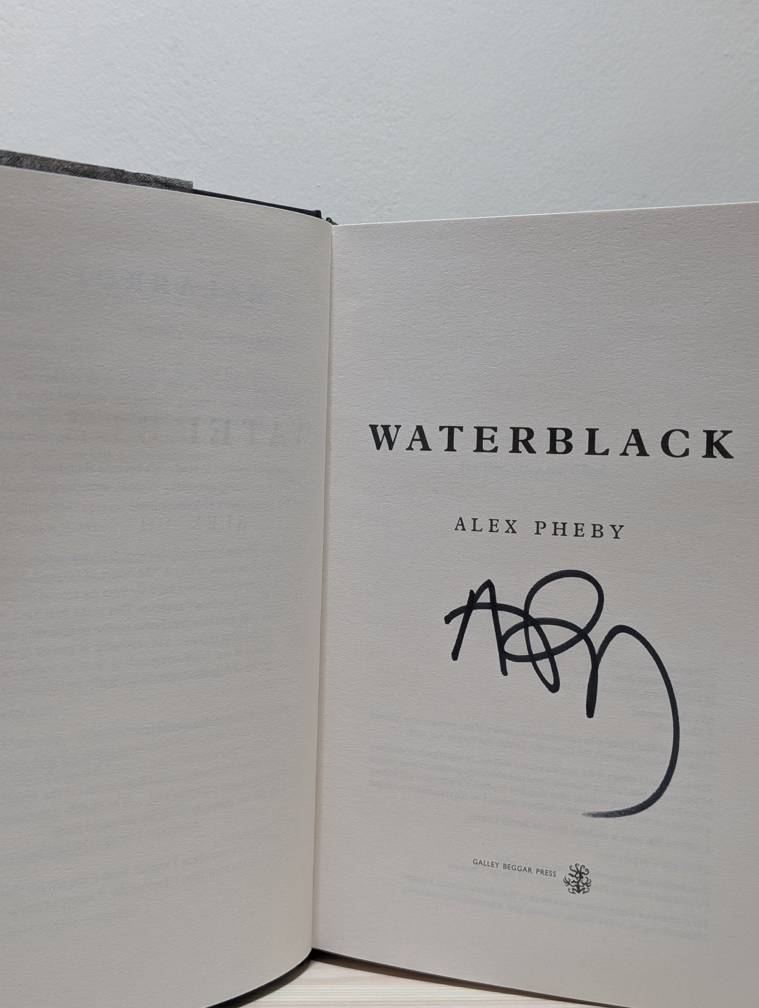 Cities of the Weft 1 - 3: Mordew; Malarkoi; Waterblack by Alex Pheby (Signed First Edition) - Fialta Books