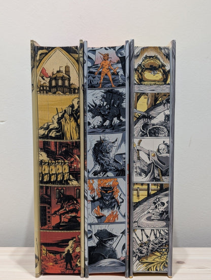 City of Last Chances; House of Open Wounds; Days of Shattered Faith by Adrian Tchaikovsky (Signed First Set with sprayed edges) - Fialta Books