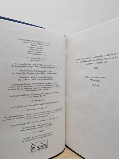 Clanlands in New Zealand by Sam Heughan Graham McTavish (Signed First Edition) - Fialta Books