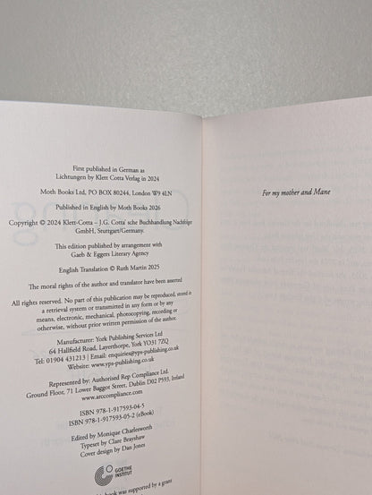 CLEARING by Iris Wolff (Signed Dated First Edition) - Fialta Books