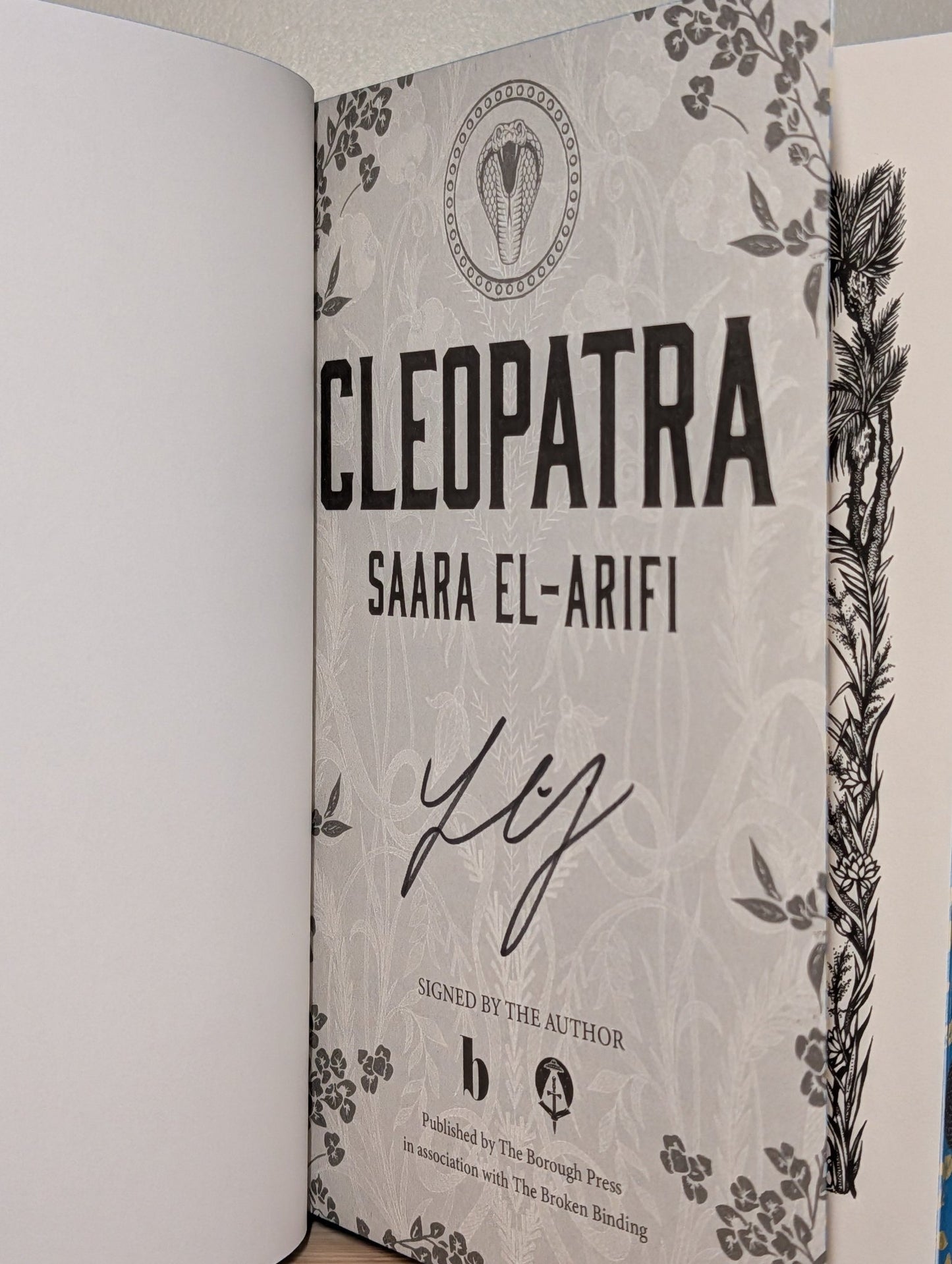 Cleopatra by Saara El - Arifi (Signed with sprayed edges) - Fialta Books