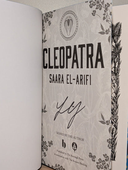 Cleopatra by Saara El - Arifi (Signed with sprayed edges) - Fialta Books