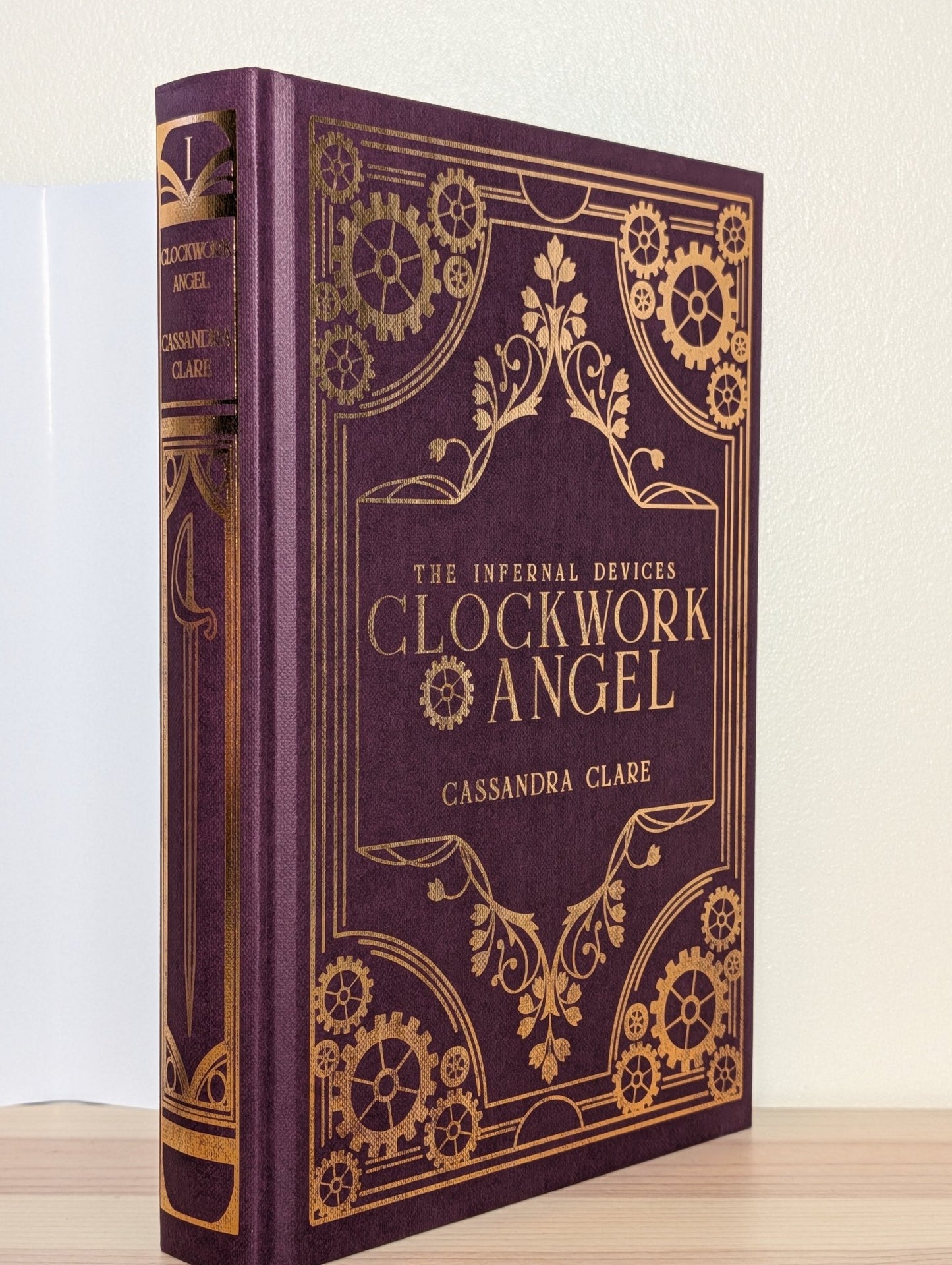 Clockwork Angel by Cassandra Clare (Deluxe Edition with sprayed edges) - Fialta Books