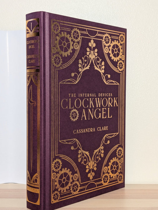 Clockwork Angel by Cassandra Clare (Deluxe Edition with sprayed edges) - Fialta Books