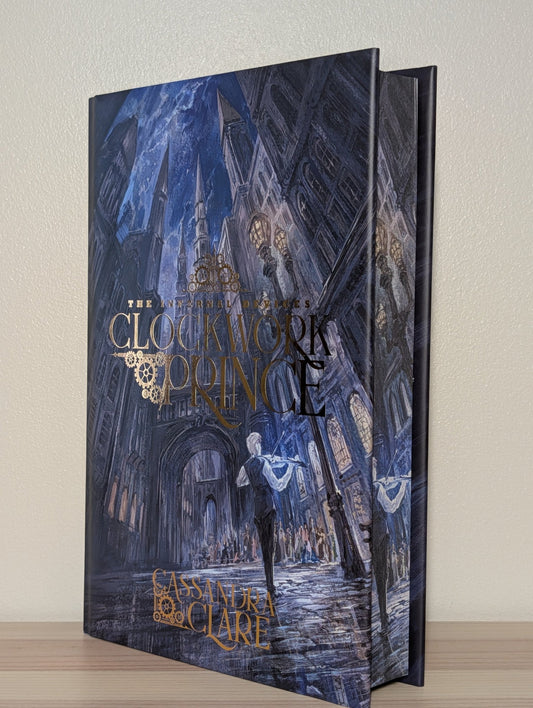 Clockwork Prince by Cassandra Clare (Deluxe Edition with sprayed edges) - Fialta Books