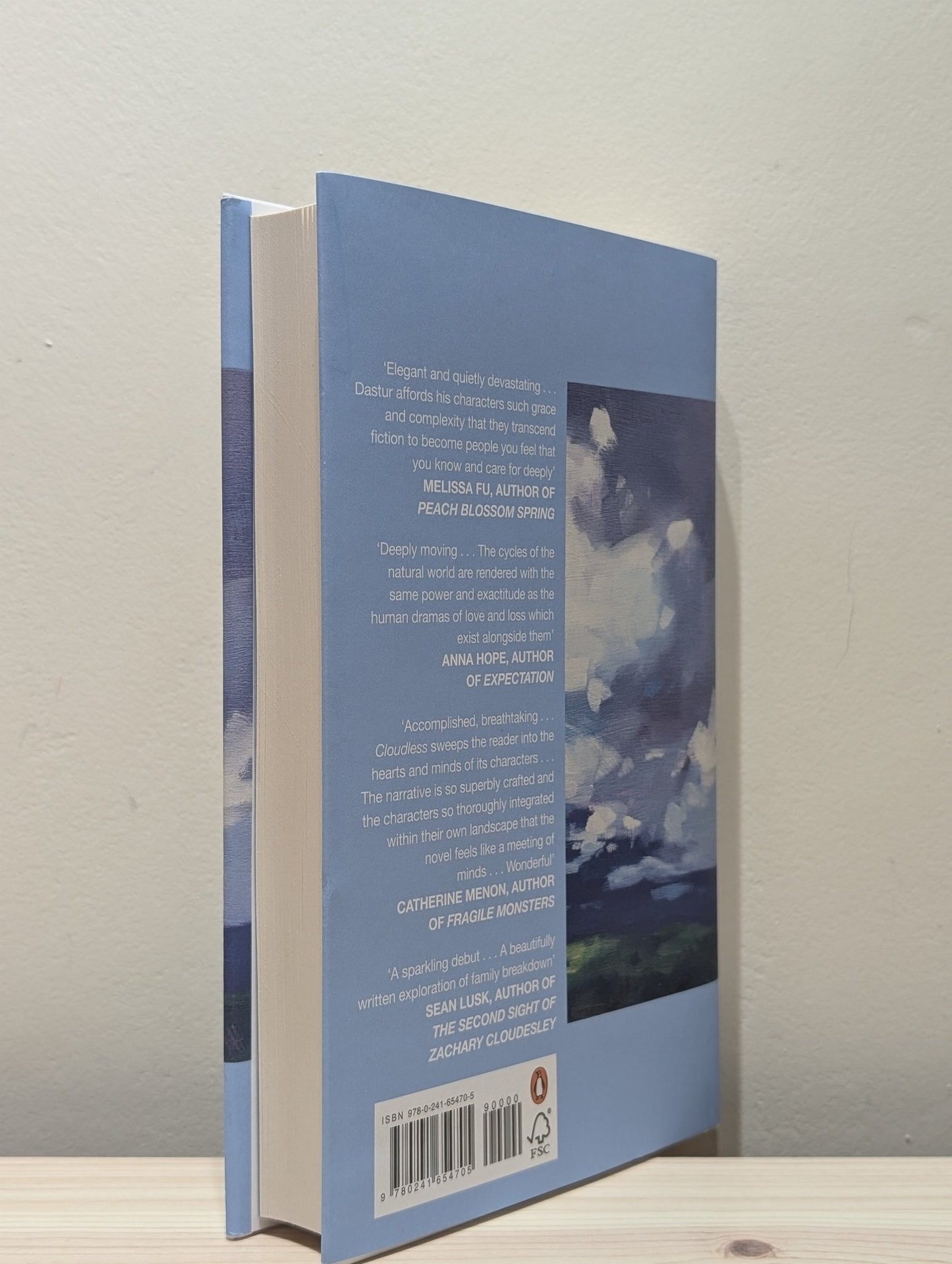 Cloudless by Rupert Dastur (Signed Dated First Edition) - Fialta Books
