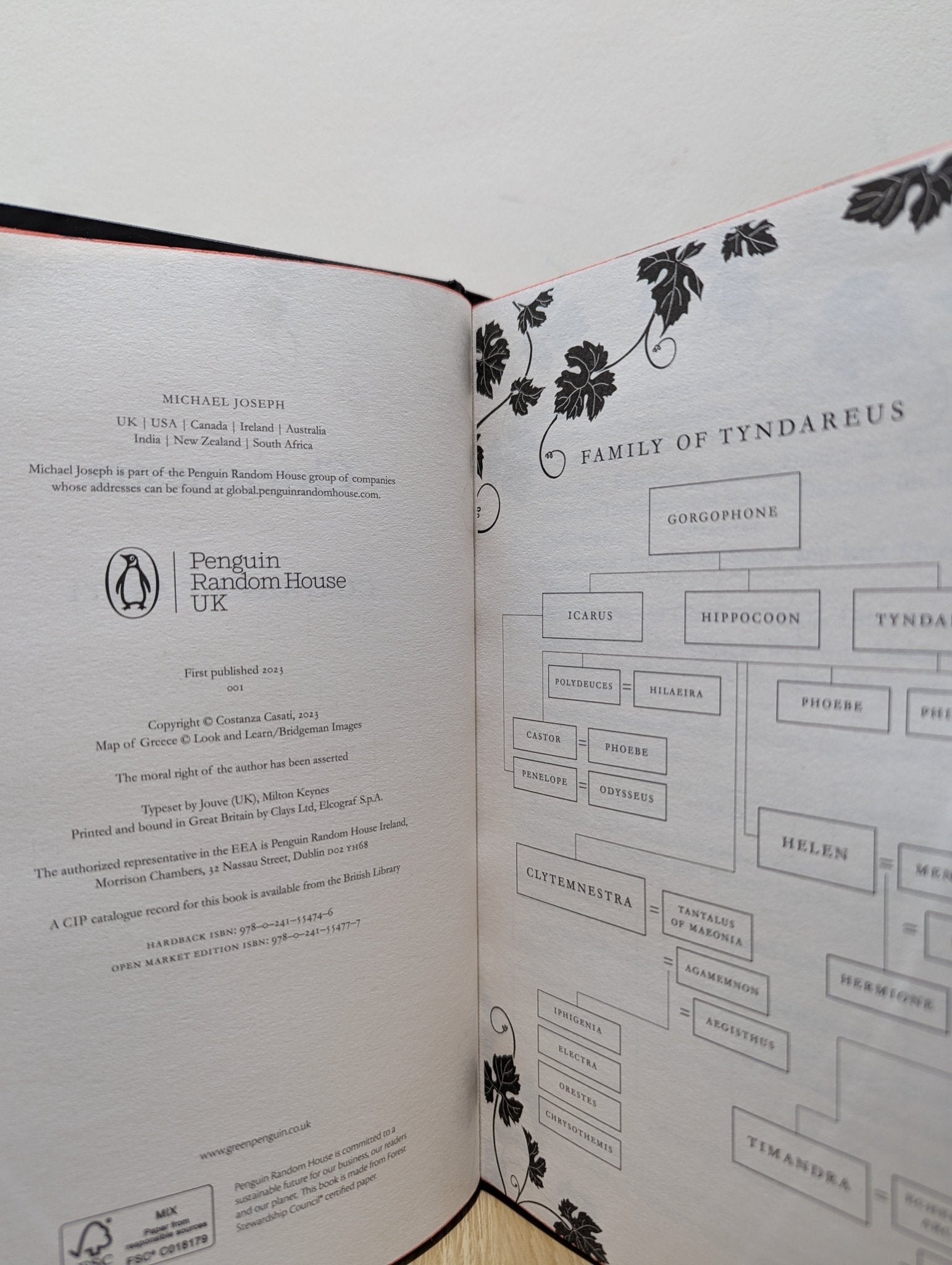 Clytemnestra by Costanza Casati (Signed First Edition with sprayed edges) - Fialta Books