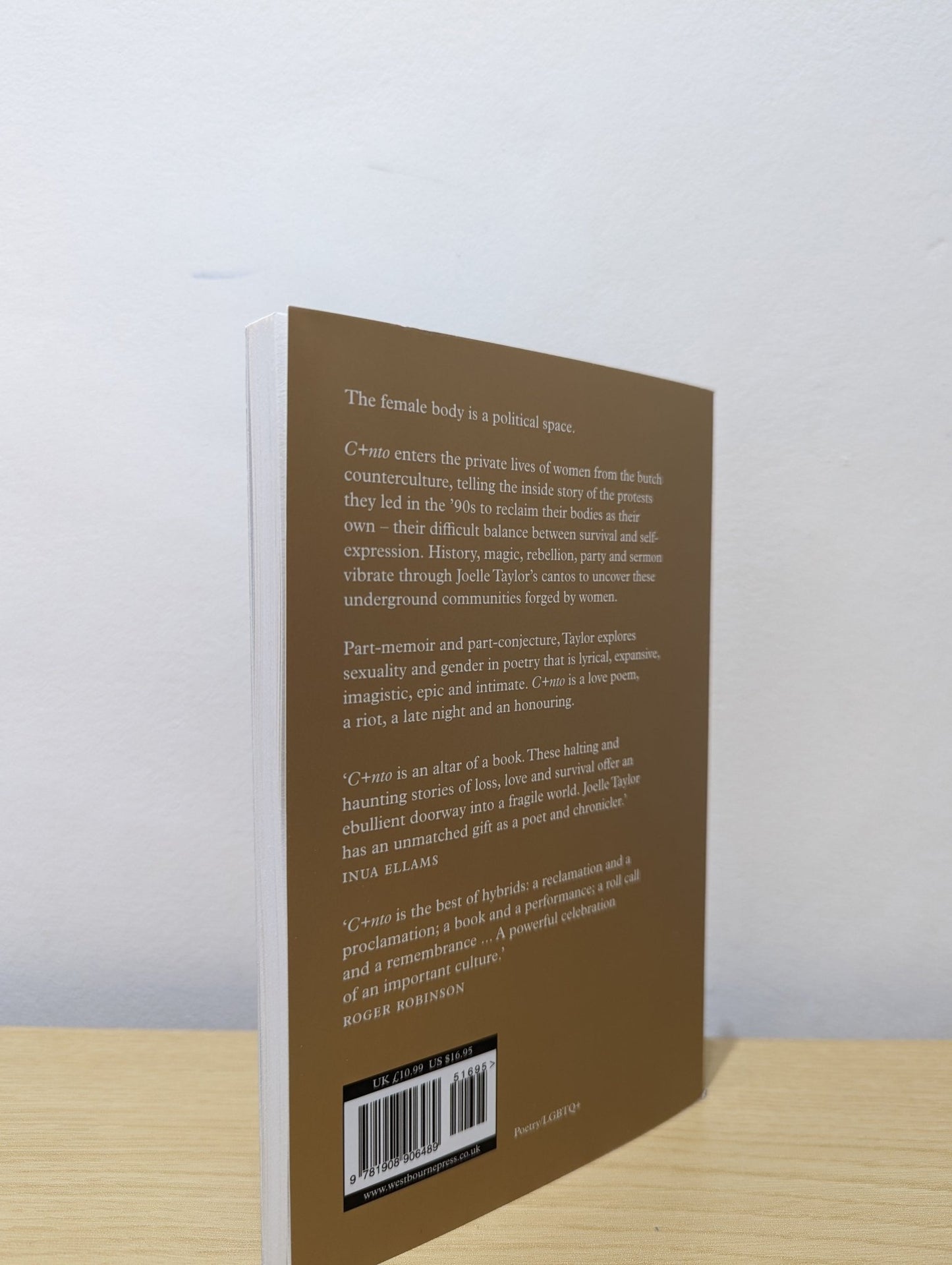 C+nto: & Othered Poems by Joelle Taylor (First Edition) - Fialta Books