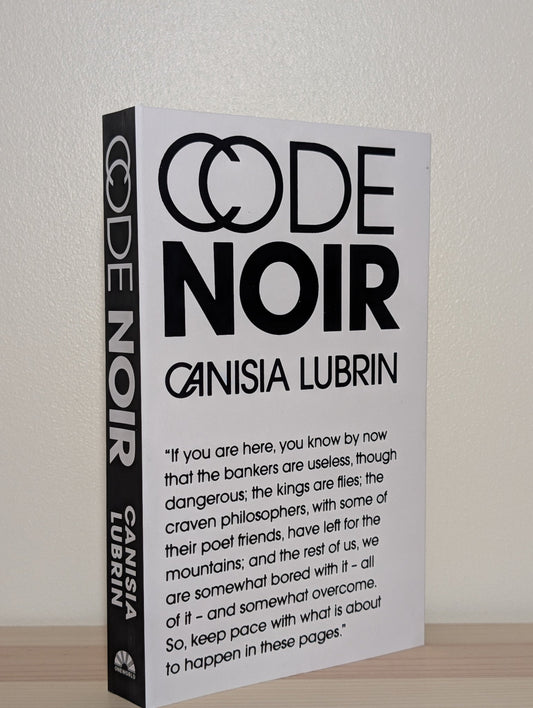 Code Noir by Canisia Lubrin (First Edition) - Fialta Books