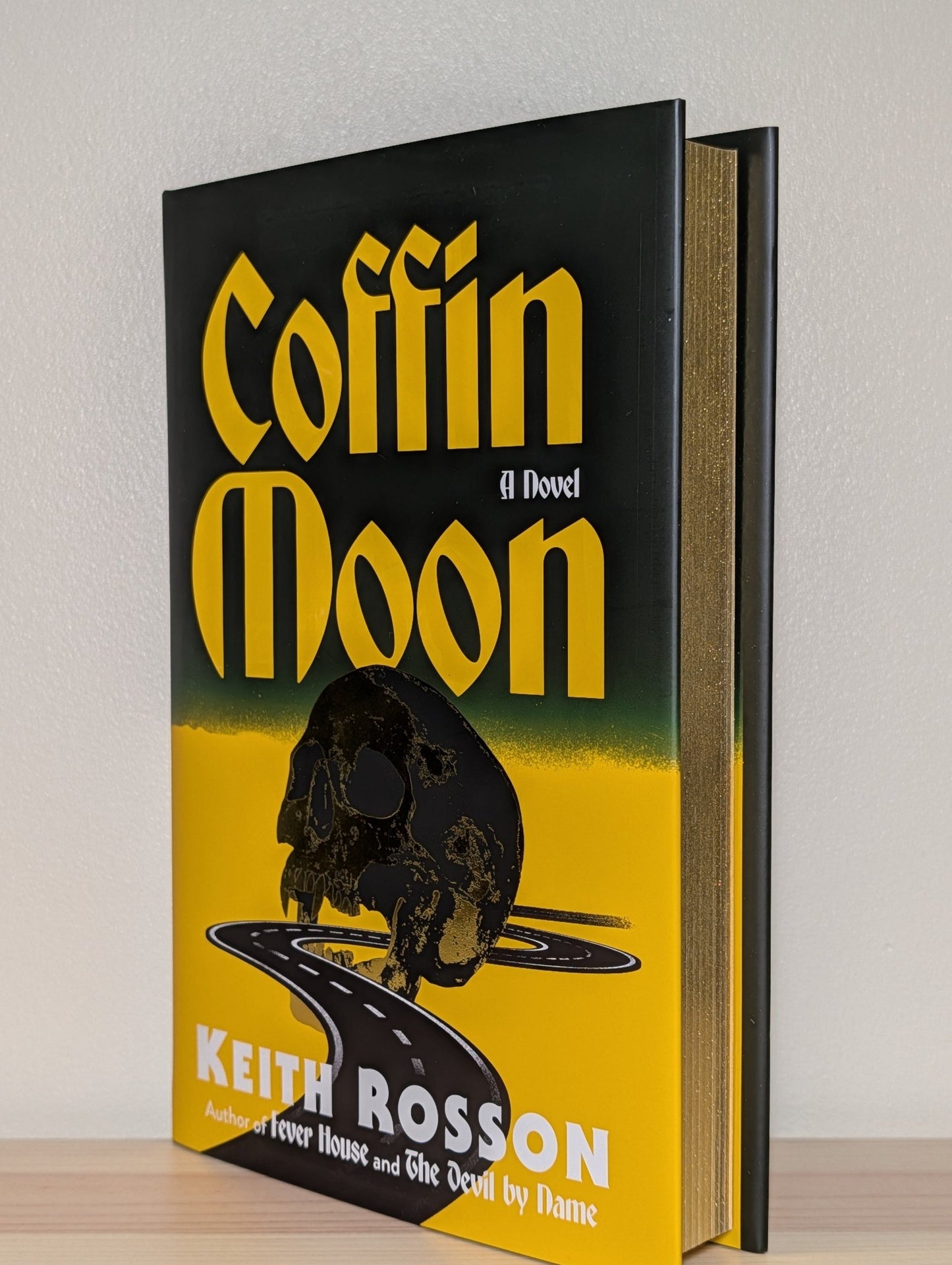 Coffin Moon by Keith Rosson (Signed Deluxe Edition with sprayed edges) - Fialta Books