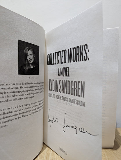 Collected Works: A Novel by Lydia Sandgren - Fialta Books