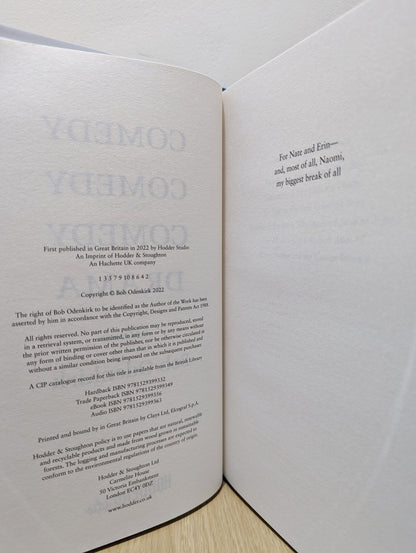 Comedy, Comedy, Comedy, Drama by Bob Odenkirk (Signed First Edition) - Fialta Books