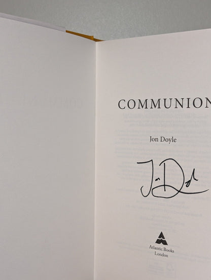 Communion by Jon Doyle (Signed First Edition) - Fialta Books
