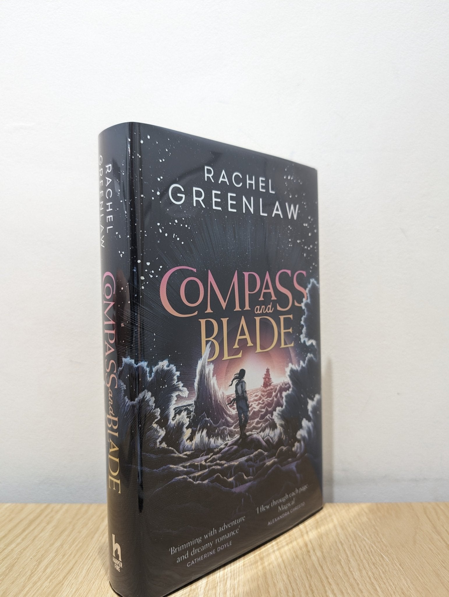 Compass and Blade by Rachel Greenlaw (Signed Dated First Edition) - Fialta Books