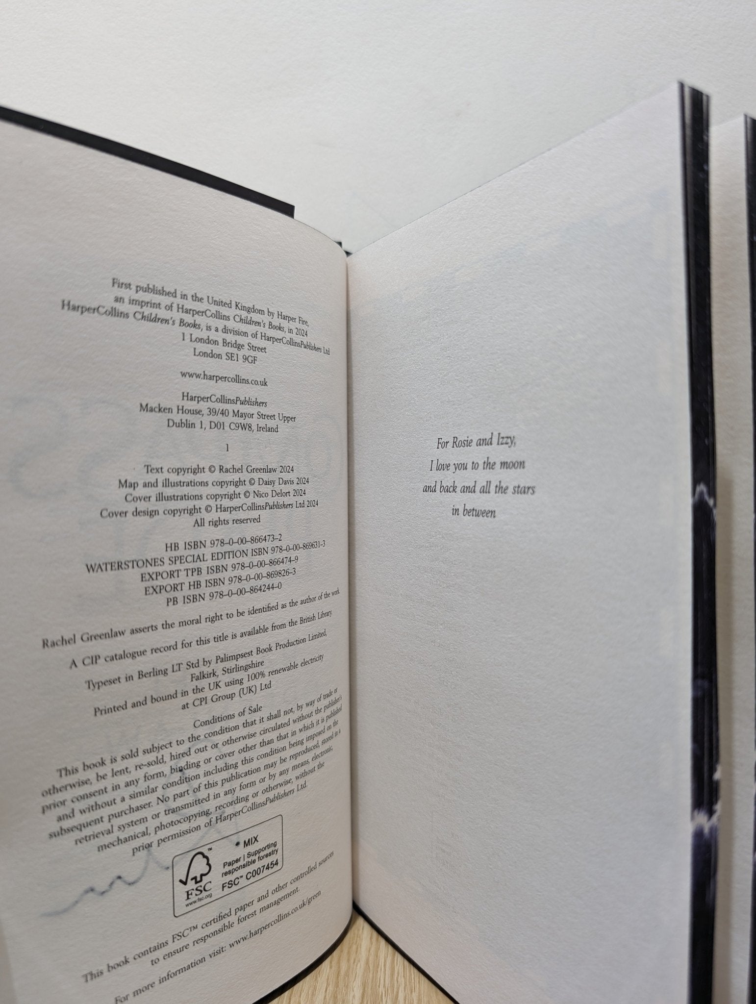 Compass and Blade by Rachel Greenlaw (Signed First Edition with sprayed edges) - Fialta Books