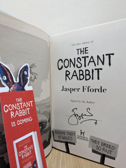 Constant Rabbit by Jasper Fforde (Signed First Edition) - Fialta Books