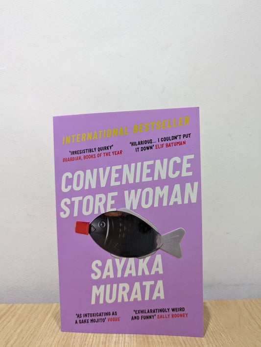 Convenience Store Woman by Sayaka Murata (Signed Stamped Paperback Edition) - Fialta Books
