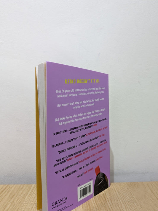 Convenience Store Woman by Sayaka Murata (Signed Stamped Paperback Edition) - Fialta Books