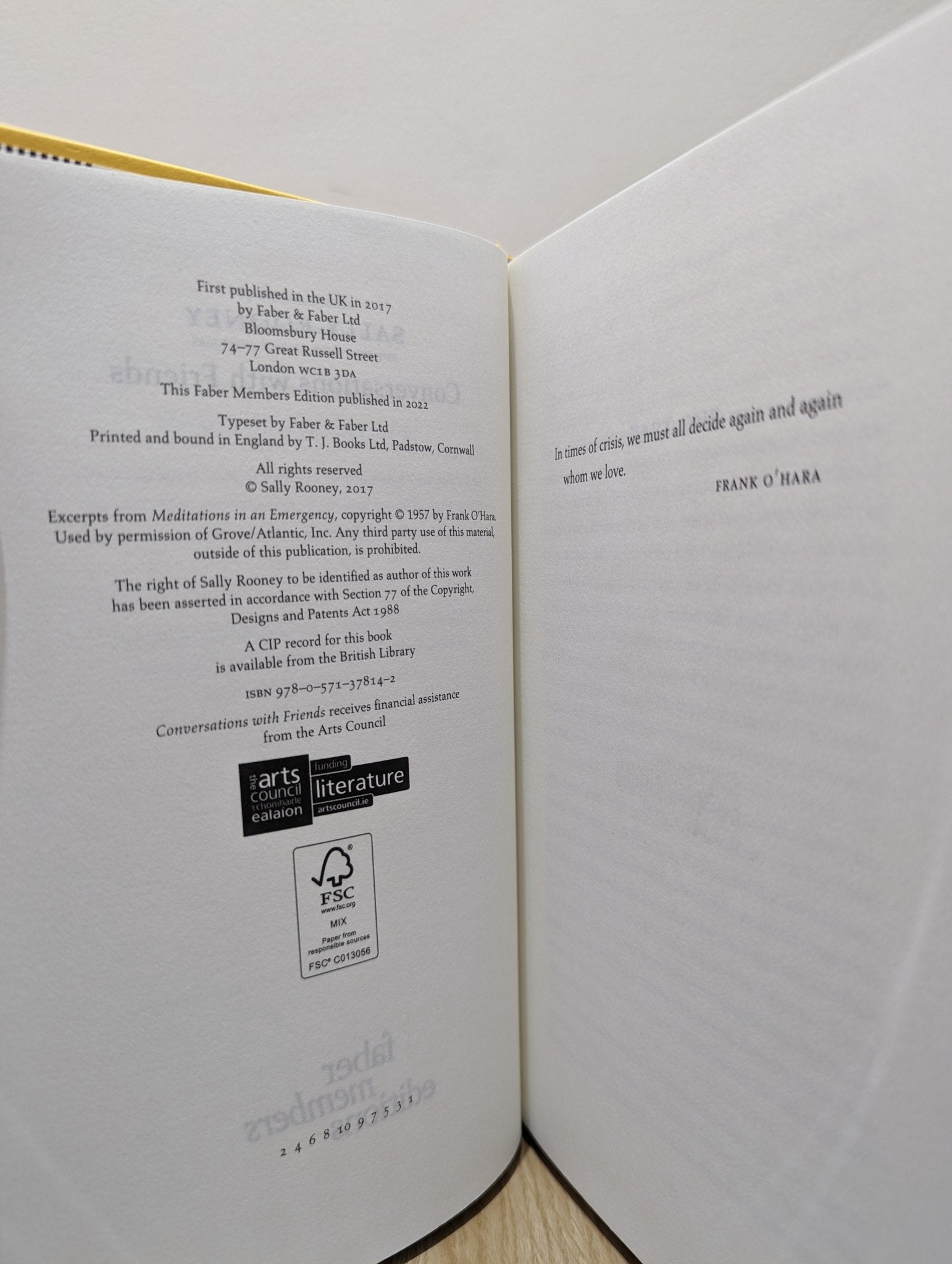 Conversations with Friends by Sally Rooney - Fialta Books