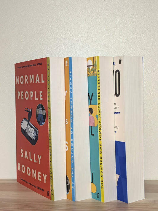 Conversations with Friends; Normal People; Beautiful World, Where Are You; Intermezzo by Sally Rooney (Paperback Edition) - Fialta Books