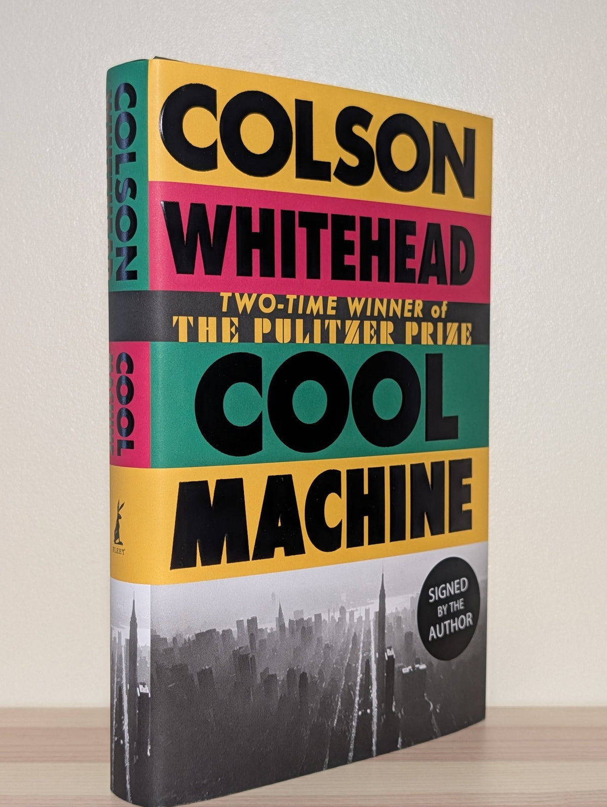 Cool Machine by Colson Whitehead (Signed First Edition) - Fialta Books