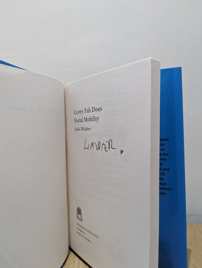 Corey Fah Does Social Mobility by Isabel Waidner (Signed First Edition) - Fialta Books