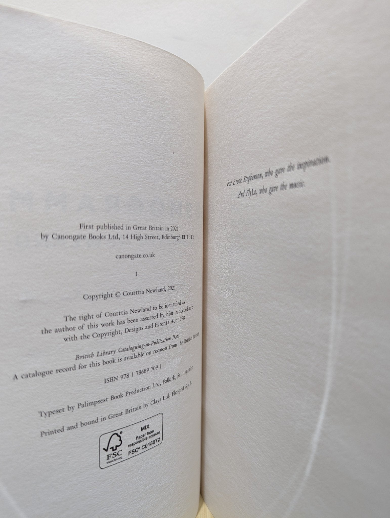 Cosmogramma by Courttia Newland (Signed First Edition) - Fialta Books