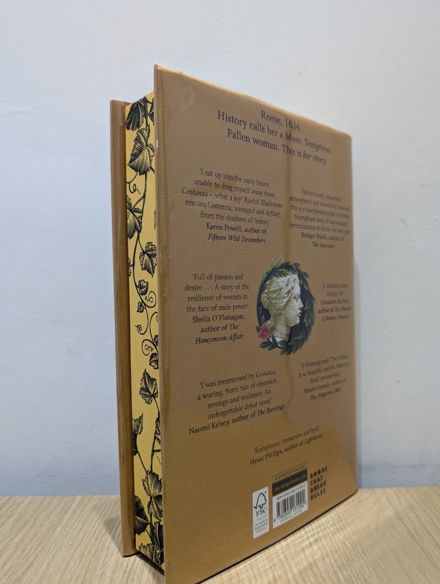 Costanza by Rachel Blackmore (Signed First Edition with sprayed edges) - Fialta Books